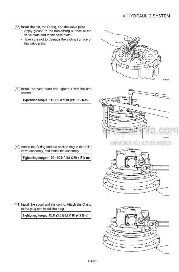 Photo 2 - Takeuchi TCR50 Workshop Manual Dump Carrier 30520002-