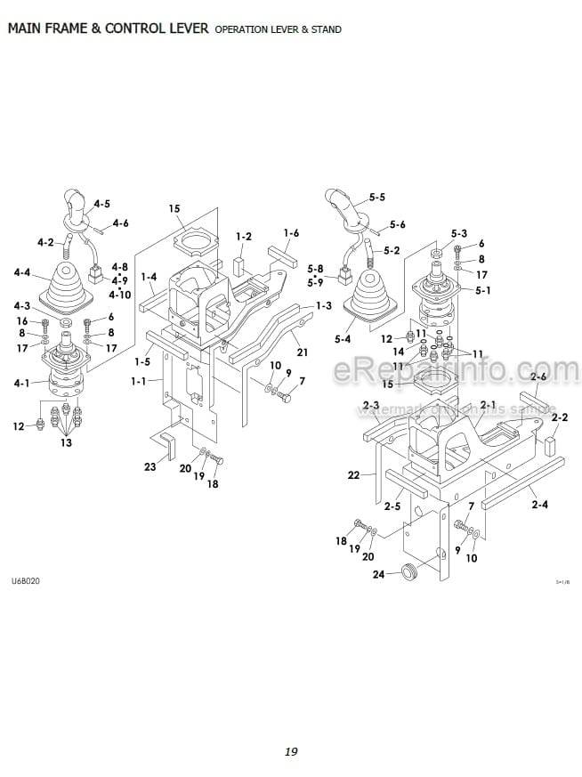 Photo 4 - Takeuchi TL10 Parts Manual Track Loader 201000002-