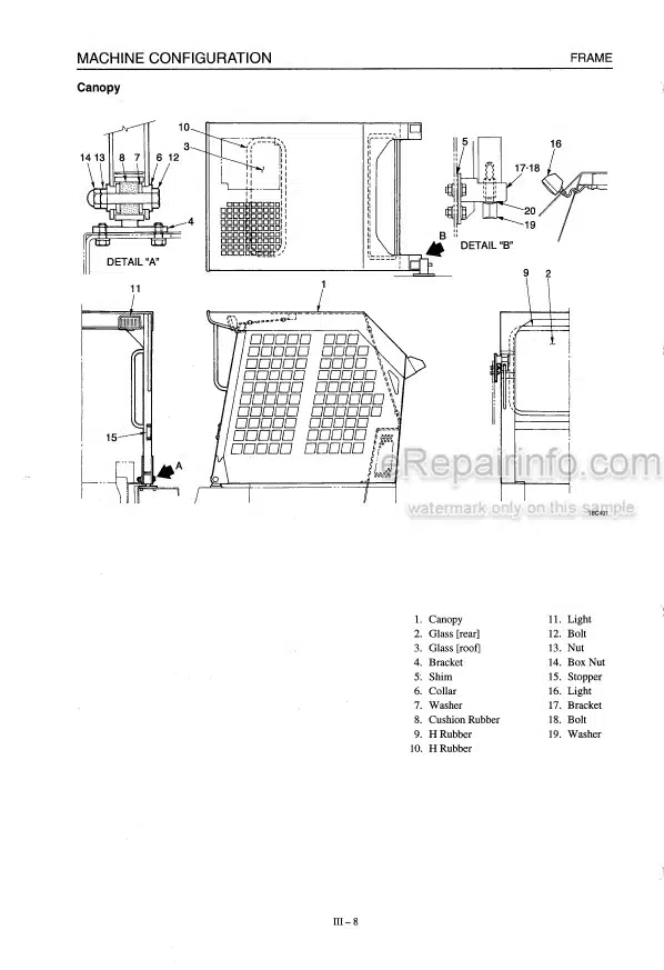 Photo 4 - Takeuchi TL126 Workshop Manual Crawler Loader 21260001-