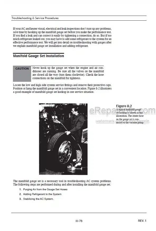 Photo 5 - Takeuchi TL130 Workshop Manual Crawler Loader 21300004-