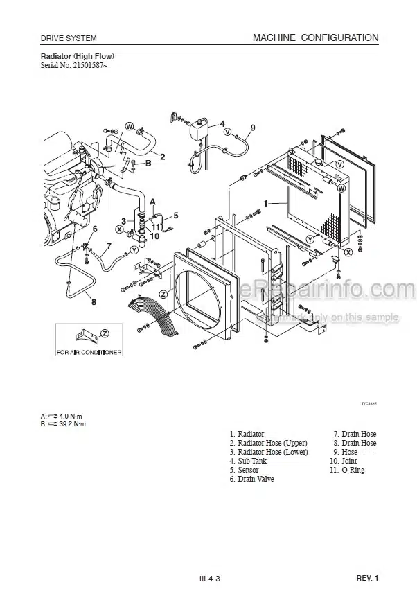 Photo 3 - Takeuchi TL150 Workshop Manual Crawler Loader