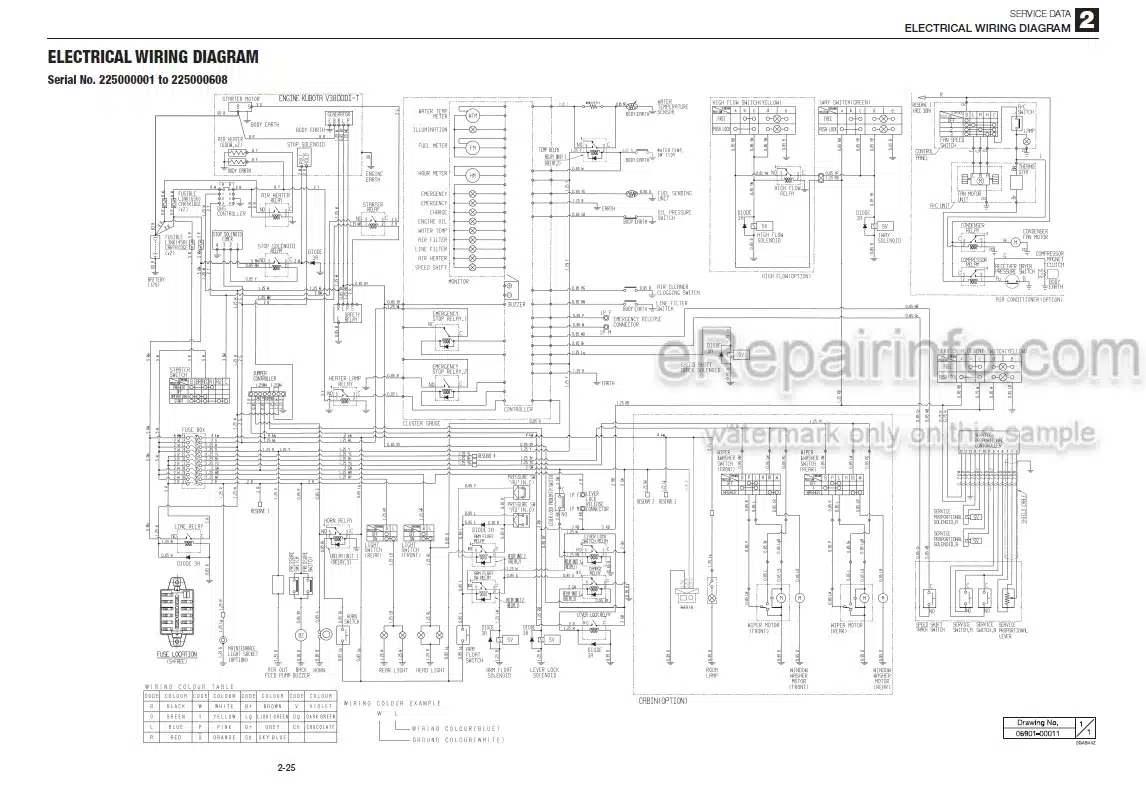 Photo 5 - Takeuchi TL250 Workshop Manual Track Loader 225000001-