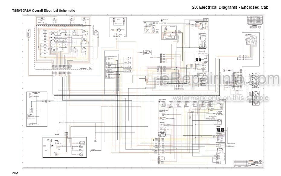 Photo 5 - Takeuchi TS50V TS60V Service Manual Skid Steer Loader