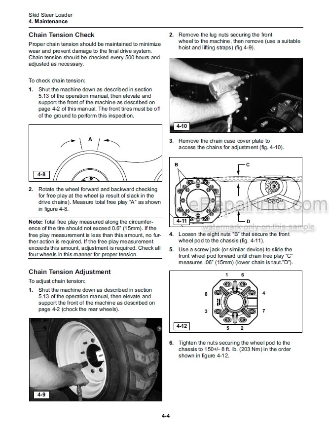 Photo 6 - Takeuchi TS50V TS60V Service Manual Skid Steer Loader