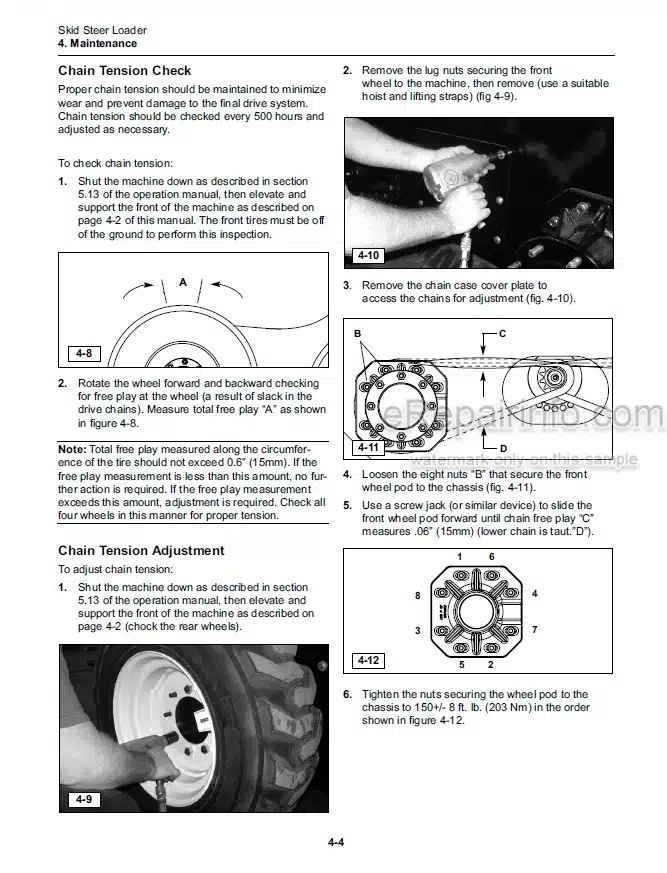 Photo 6 - Takeuchi TS50V TS60V Service Manual Skid Steer Loader
