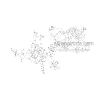 Photo 3 - Takeuchi TW60 Parts Catalog Wheel Loader Е104062- Е106776-