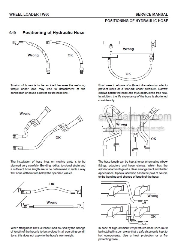Photo 8 - Takeuchi TW50 Service Manual Wheel Loader