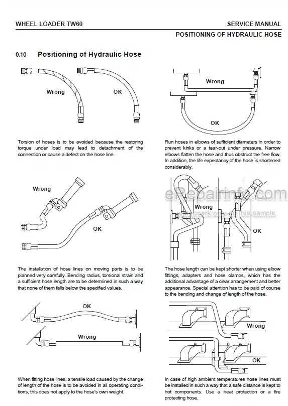 Photo 3 - Takeuchi TW60 Service Manual Wheel Loader