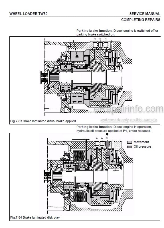 Photo 6 - Takeuchi TW80 Service Manual Wheel Loader