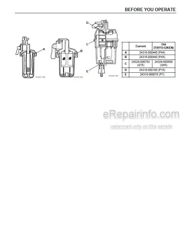 Photo 5 - Yanmar 2TNV70 To 4TNV106T Operation Manual Industrial Engine