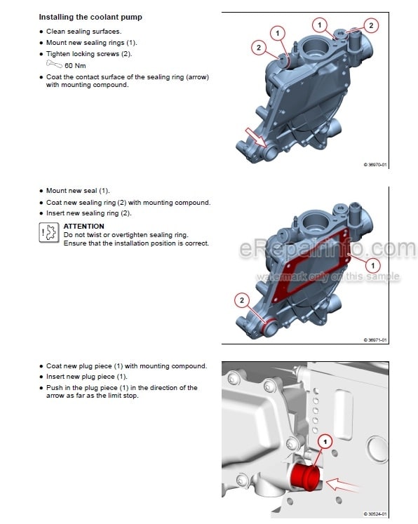 Photo 5 - Deutz TCD2.9L4 Workshop Manual Engine