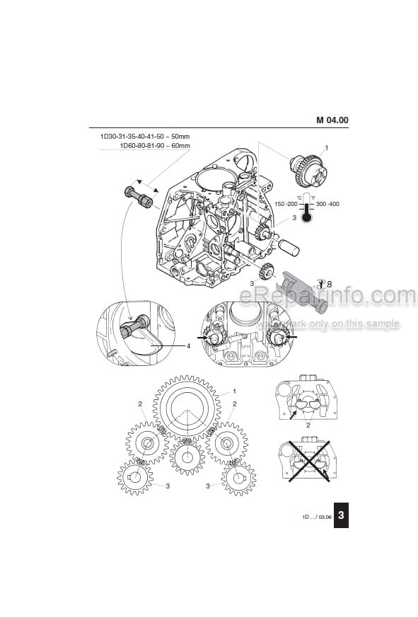 Photo 5 - Hatz 1B20 1B27 1B30 1B40 1B50 Instruction Book Engine