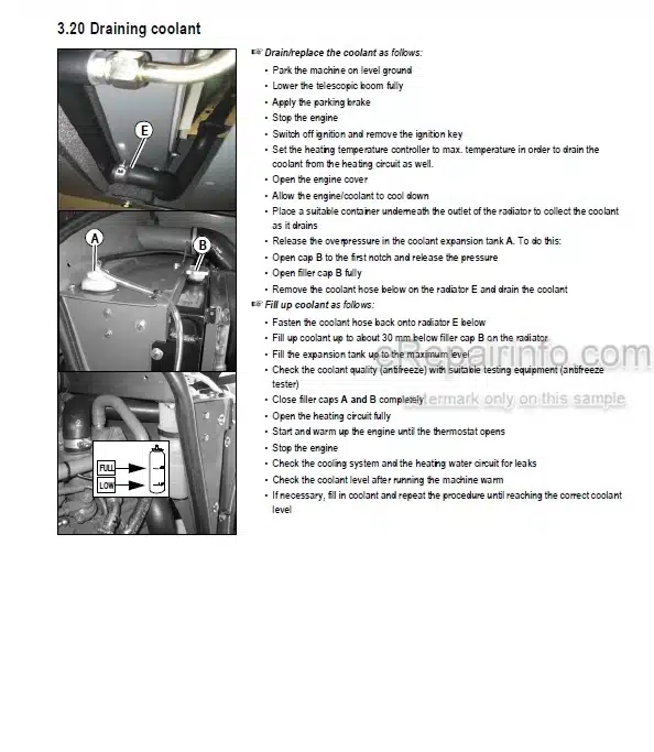 Photo 7 - Kramer 2506 Service Manual Telehandler