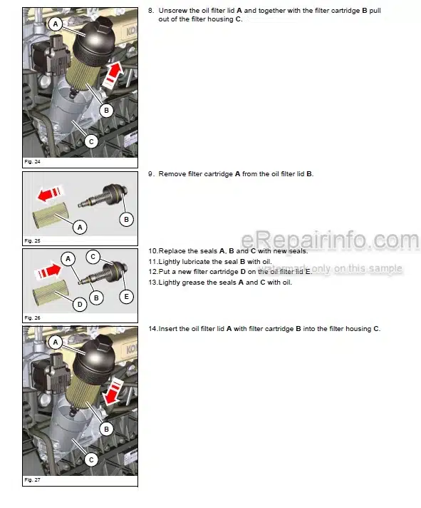 Photo 2 - Kramer 5075 5085 5095 5075L 5085L 5095L Repair Manual Wheel Loader