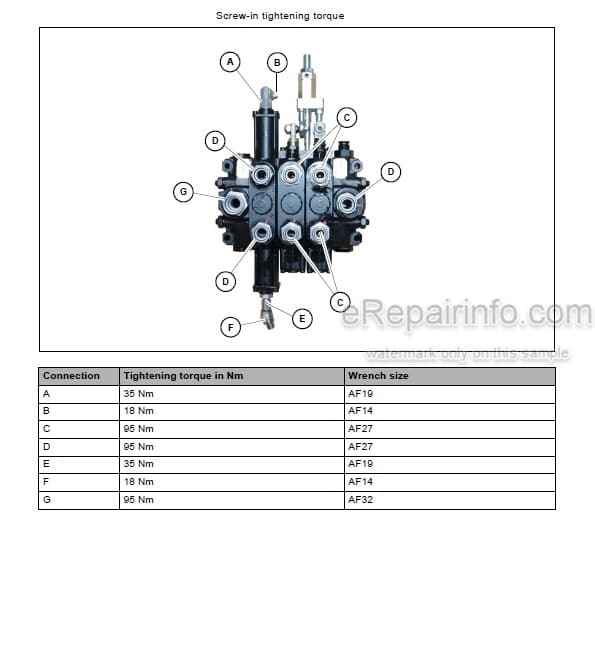 Photo 4 - Kramer 5075 5085 5095 5075L 5085L 5095L Repair Manual Wheel Loader