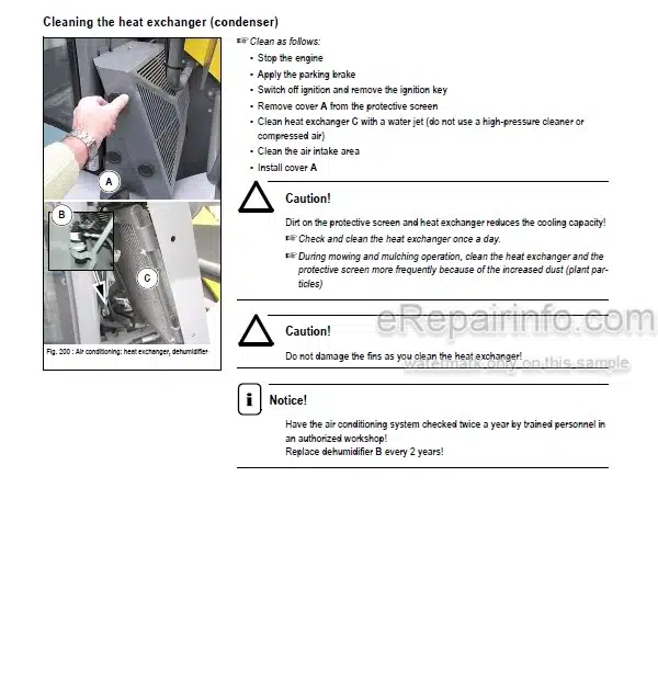 Photo 6 - Kramer 4407 5507 5007 Operators Manual Telehandler