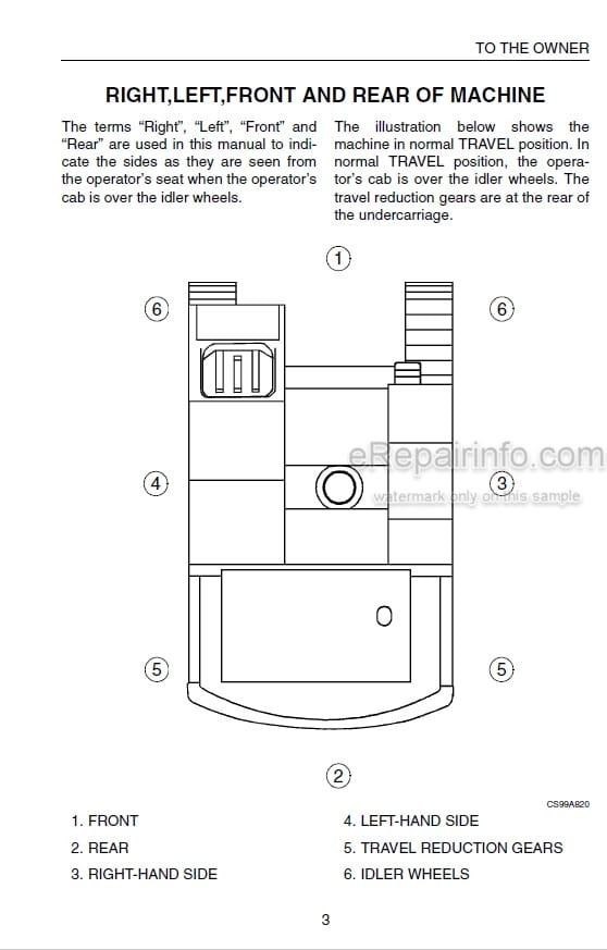 Photo 4 - Link-Belt 130LX 160LX Operators Manual Hydraulic Excavator