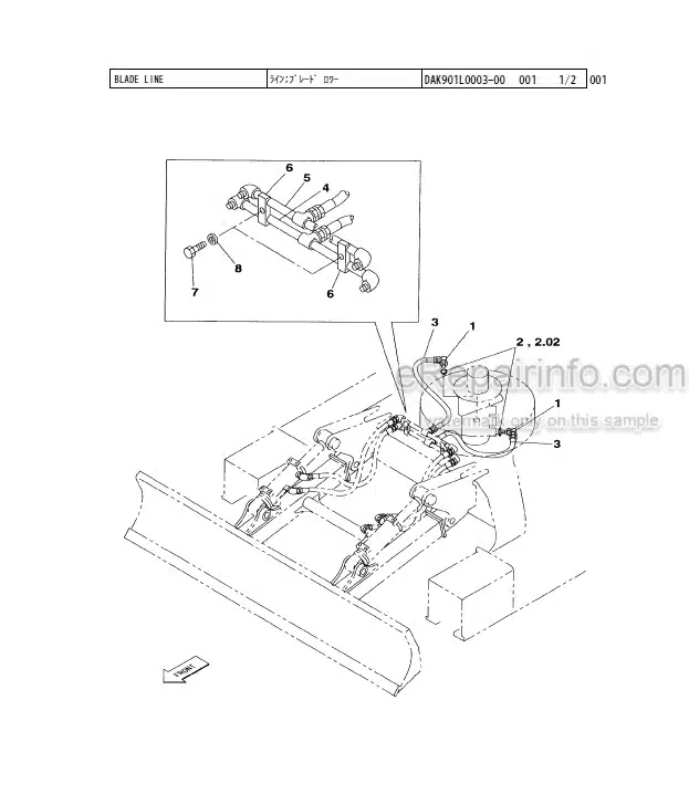 Photo 2 - Link-Belt 130X2 Parts Manual Excavator