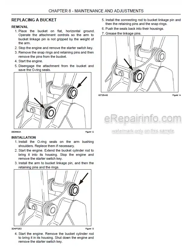 Photo 6 - Link-Belt 145X3 Operators Manual Hydraulic Excavator