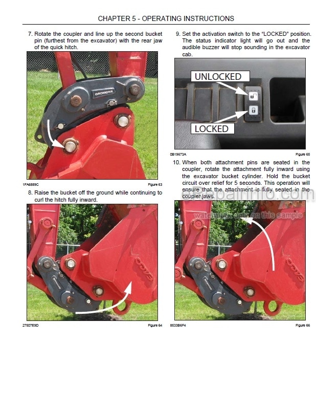 Photo 3 - Link-Belt 145X3 Operators Manual Hydraulic Excavator