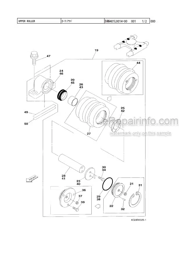 Photo 2 - Link-Belt 160X2 Parts Manual Excavator