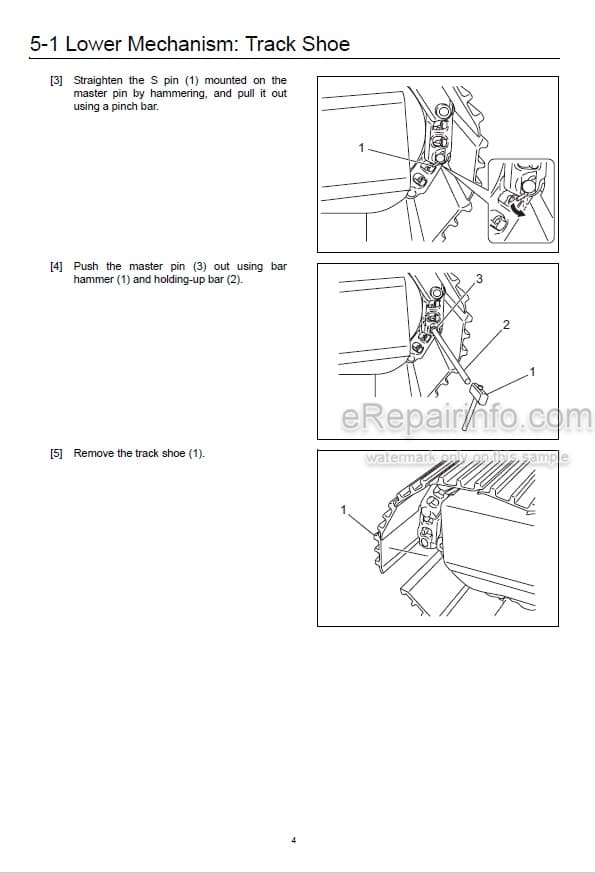 Photo 5 - Link-Belt 160X2 Shop Manual Excavator
