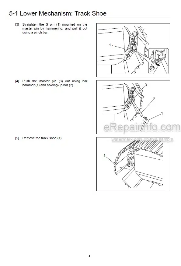 Photo 5 - Link-Belt 160X2 Shop Manual Excavator