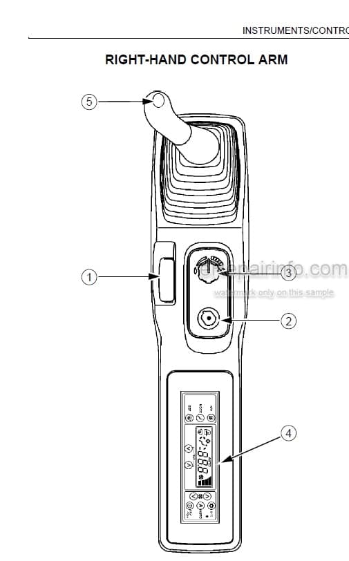 Photo 3 - Link-Belt 210LX 240LX Operators Manual Excavator