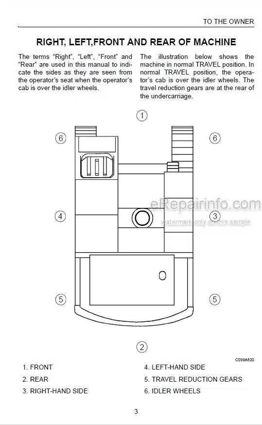 Photo 5 - Link-Belt 210LX 240LX Operators Manual Excavator