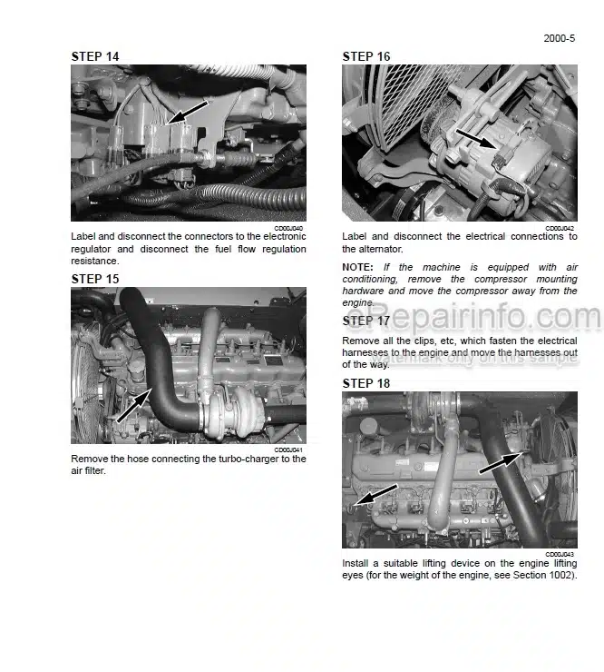 Photo 8 - Link-Belt 210LX Service Manual Crawler Excavator