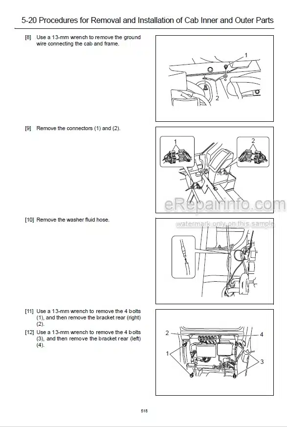 Photo 12 - Link-Belt 210X2 240X2 240X2-MH Service Manual Excavator