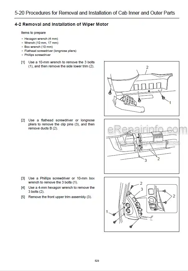 Photo 1 - Link-Belt 210X2 240X2 Shop Manual Excavator