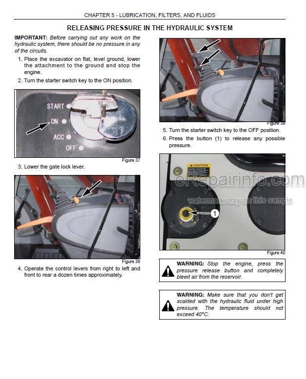 Photo 3 - Link-Belt 210X2 Operators Manual Hydraulic Excavator