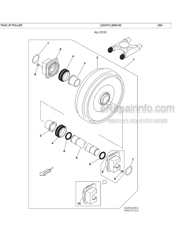 Photo 12 - Link-Belt 210X2 Parts Manual Excavator