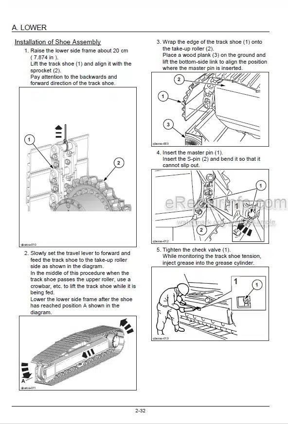 Photo 13 - Link-Belt 235X3 Service Manual Excavator