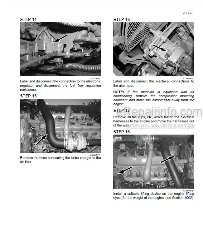 Photo 7 - Link-Belt 235X3 Service Manual Excavator