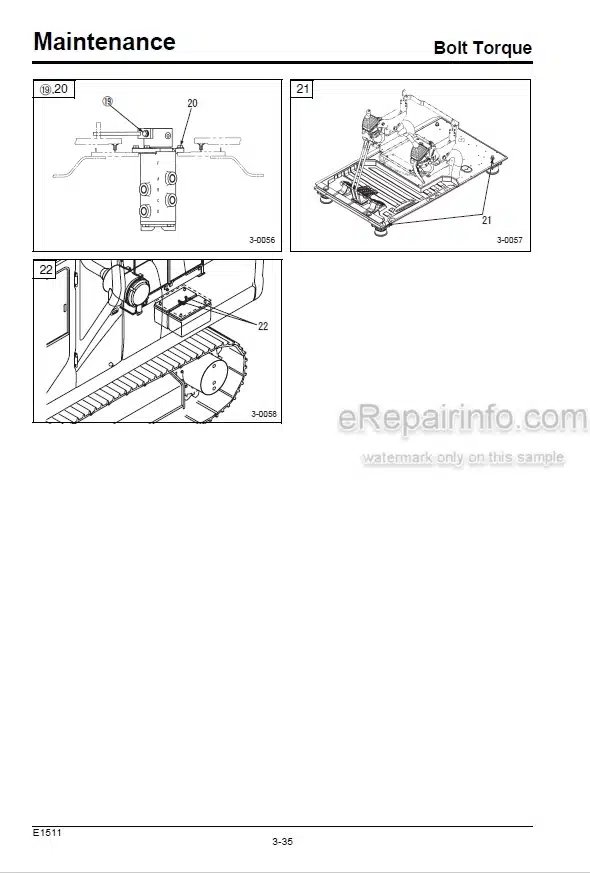 Photo 3 - Link-Belt 240X2-MH Operators Manual Excavator