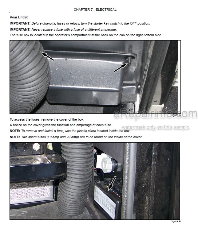Photo 3 - Link-Belt 240X2 Operators Manual Forestry Machine