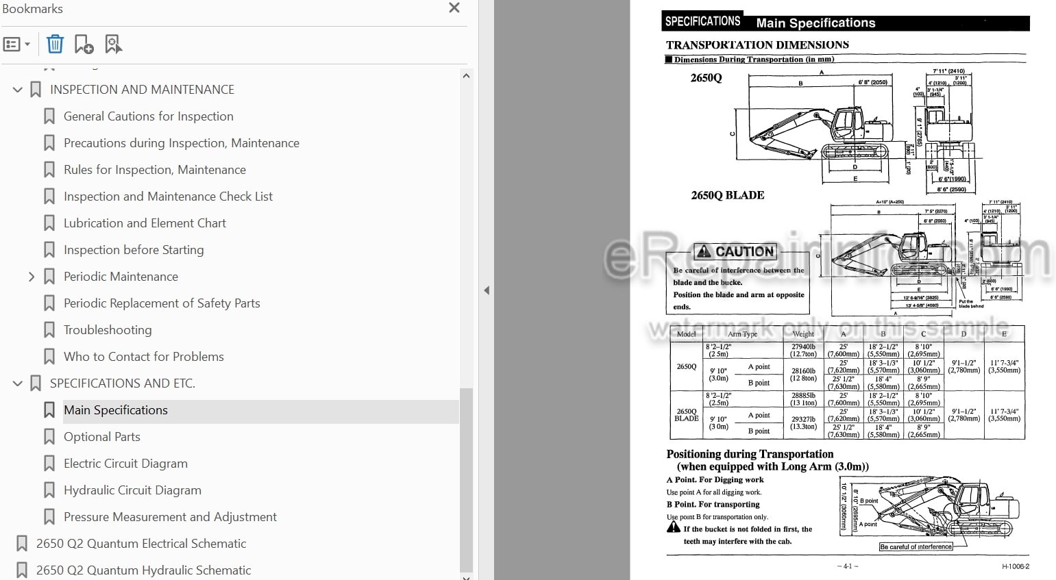Photo 4 - Link-Belt 2650 2700 Quantum Operators Manual Excavator