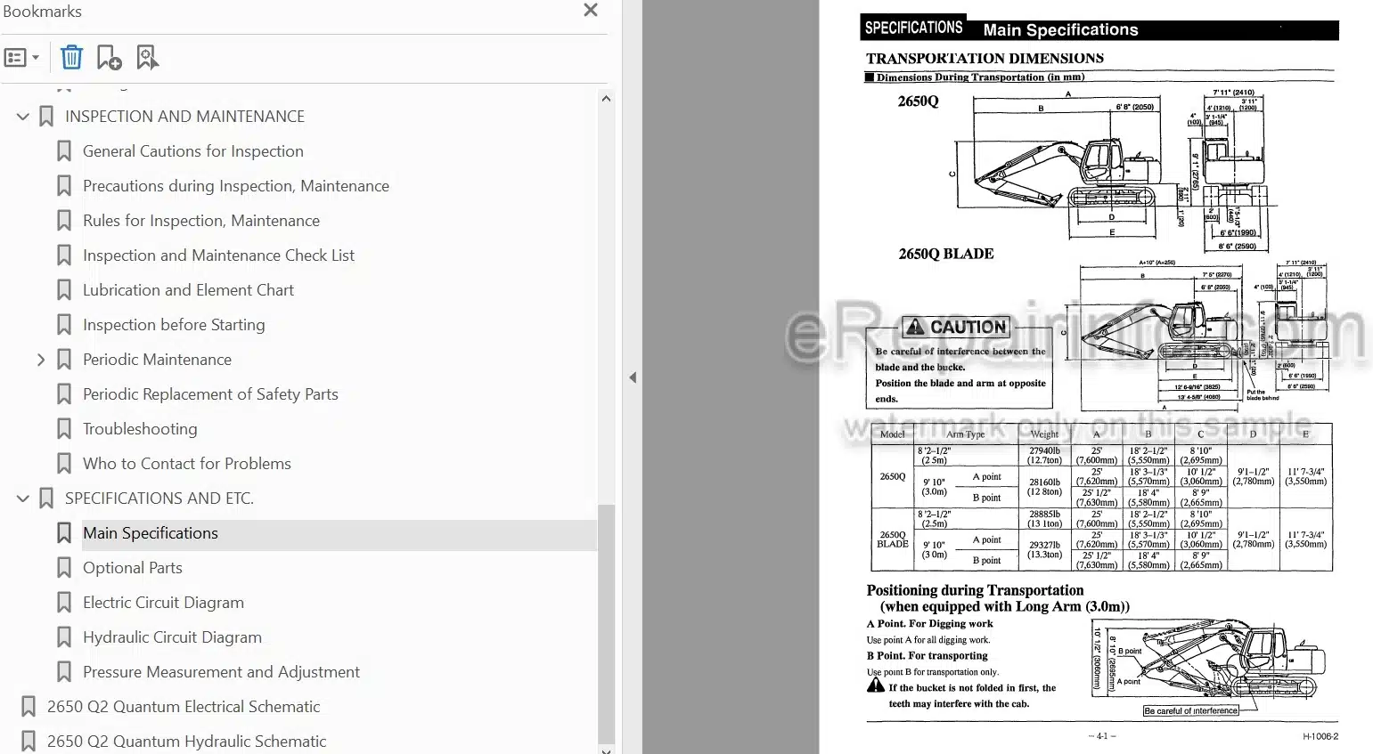 Photo 4 - Link-Belt 2650 2700 Quantum Operators Manual Excavator
