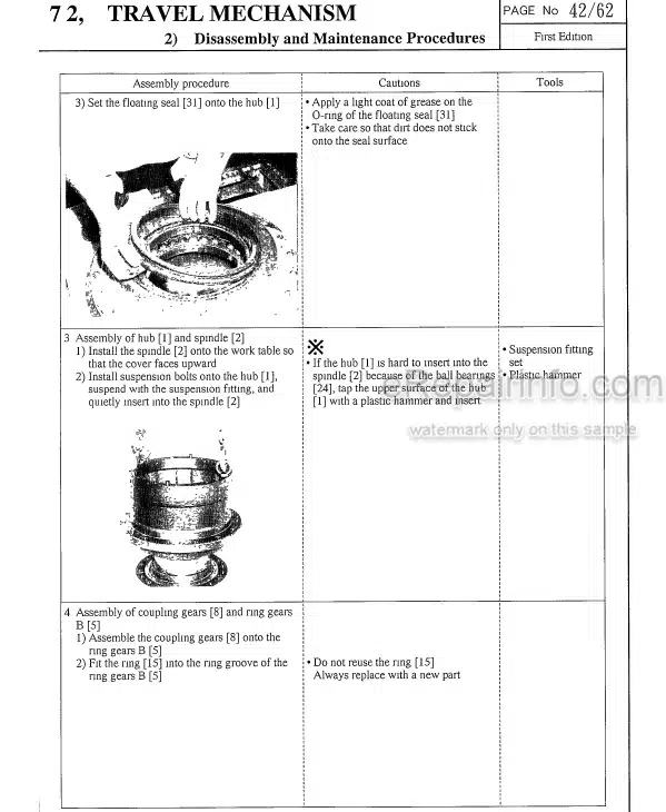 Photo 3 - Link-Belt 2650 2700 Quantum Service Manual Excavator