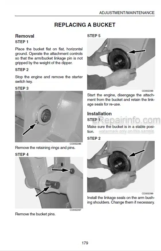 Photo 1 - Link-Belt 290LX Operators Manual Excavator