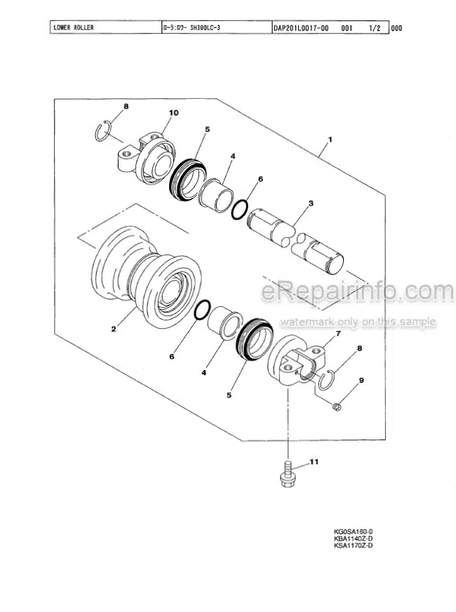 Photo 2 - Link-Belt 290LX Parts Manual Excavator