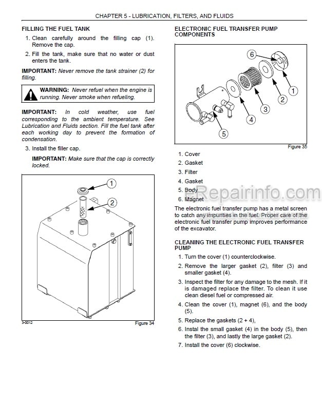 Photo 3 - Link-Belt 290X2 Operators Manual Hydraulic Excavator