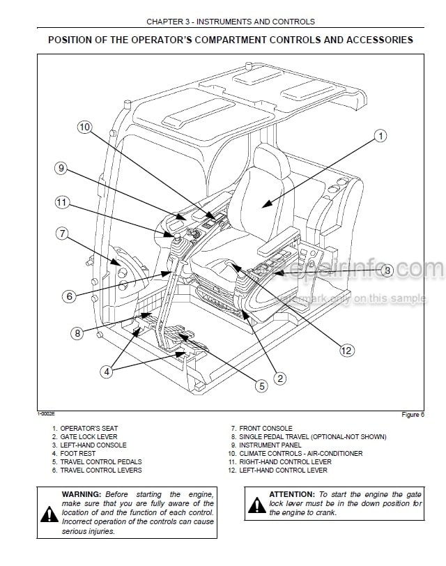 Photo 5 - Link-Belt 290X2 Operators Manual Hydraulic Excavator