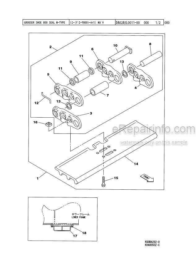 Photo 10 - Link-Belt 290X2 Parts Manual Excavator