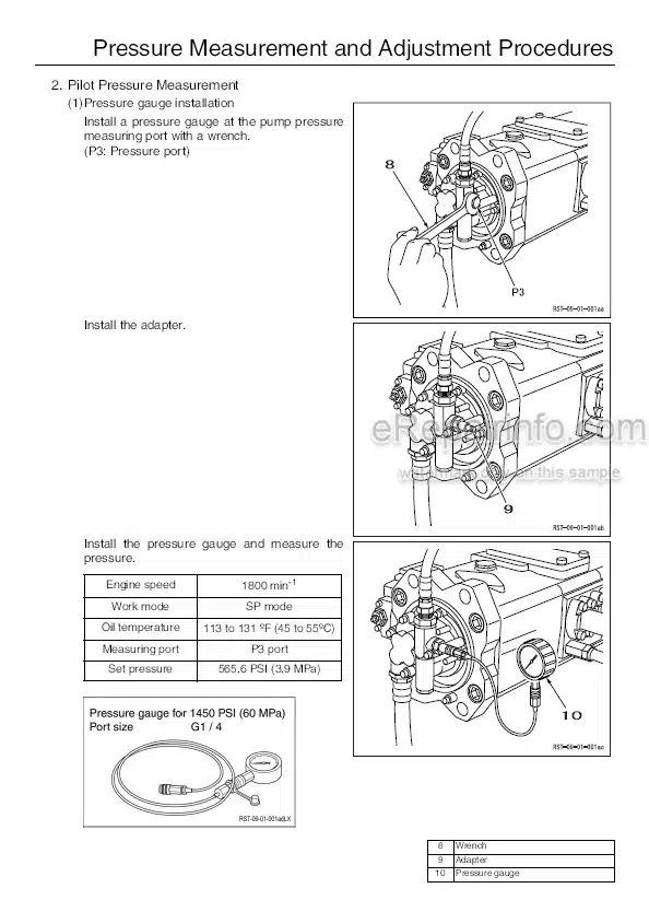 Photo 11 - Link-Belt 290X2 Service Manual Excavator