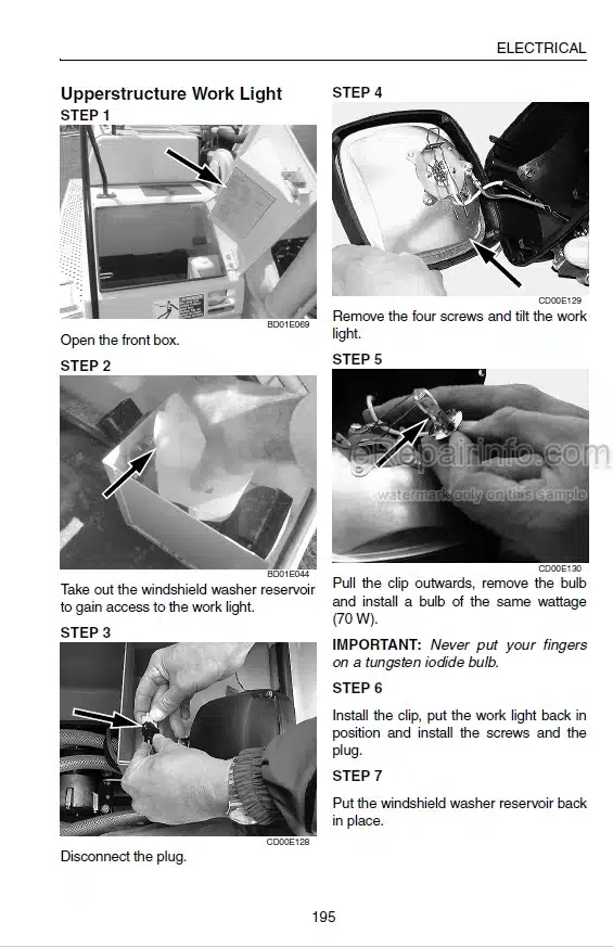 Photo 2 - Link-Belt 330LX Operators Manual Excavator