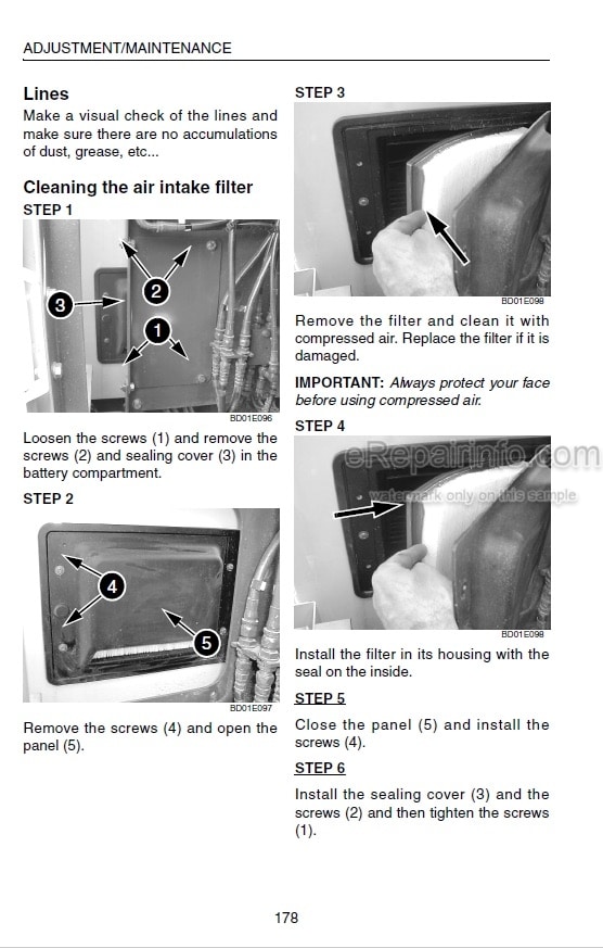 Photo 6 - Link-Belt 350X2 Operators Manual Excavator