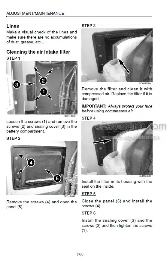 Photo 7 - Link-Belt 330LX Operators Manual Excavator